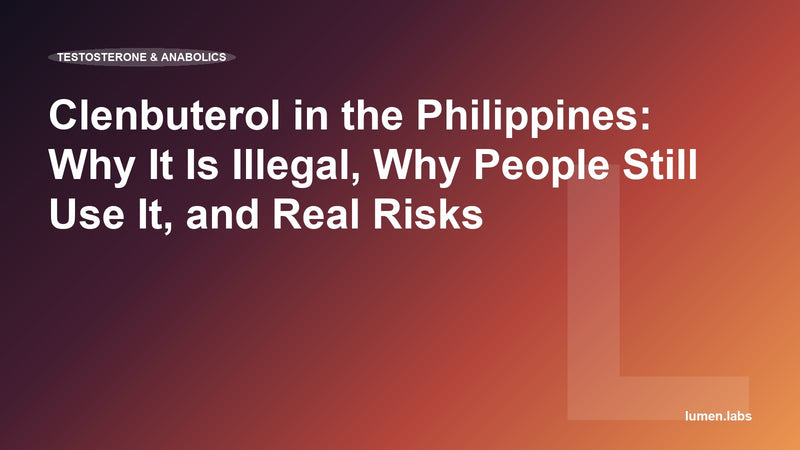 Clenbuterol in the Philippines: Why It Is Illegal, Why People Still Use It, and Real Risks