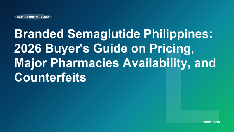 Branded Semaglutide Philippines: 2026 Buyer's Guide on Pricing, Major Pharmacies Availability, and Counterfeits