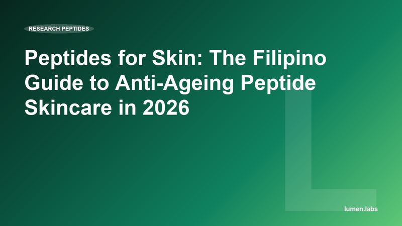 Peptides for Skin: The Filipino Guide to Anti-Ageing Peptide Skincare in 2026