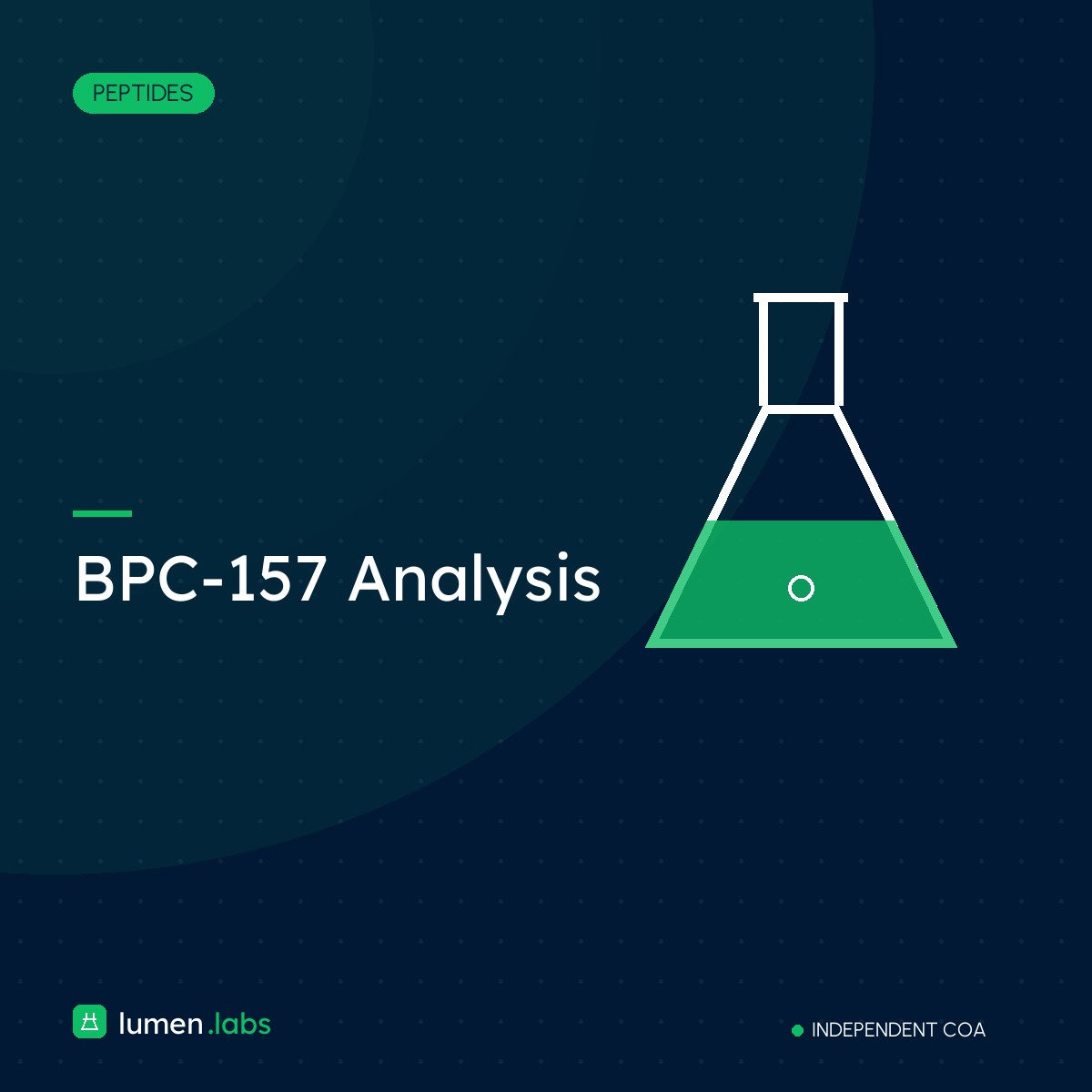 BPC-157 Analysis | Lumen Labs Philippines branded product card