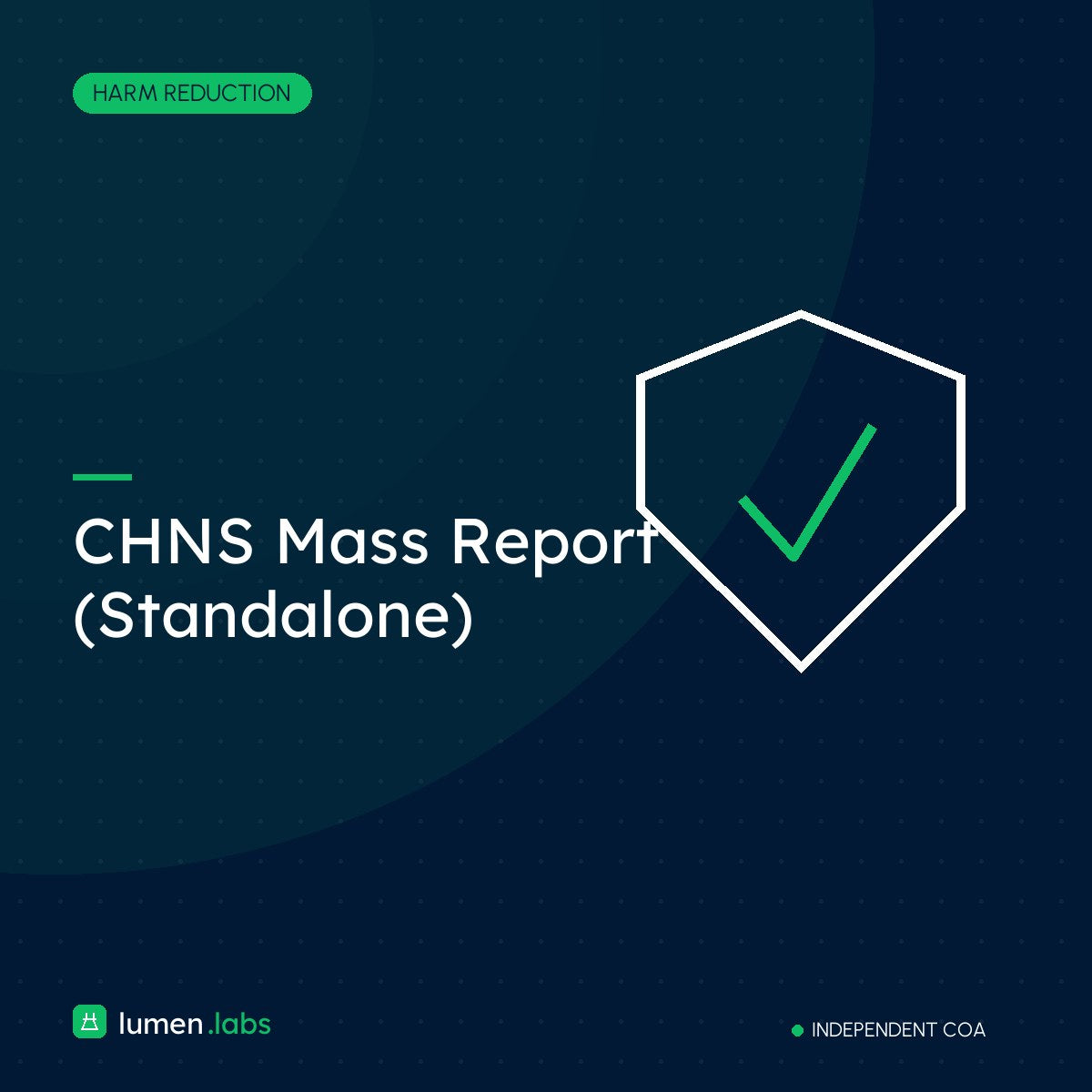 CHNS Mass Report (Standalone) | Lumen Labs Philippines branded product card