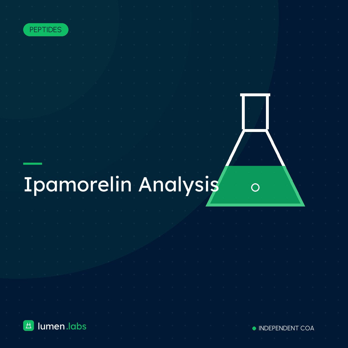 Ipamorelin Analysis | Lumen Labs Philippines branded product card